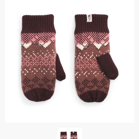 North Face mittens